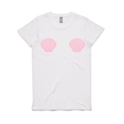 The Coast Tee | Maple Fit (White, Bone & Natural) Thumbnail