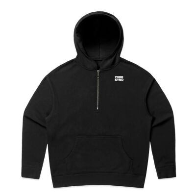 1/4 Zip Womens Hoodie Thumbnail